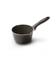 Casseruola conica antiaderente effetto pietra cm.14 - Petra