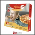 Teglia da forno Pizza Regina con fondo Bugnato cm.31 - Dolci Sor