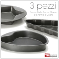 Set Teglie da forno antiaderenti - Dolci Sorrisi